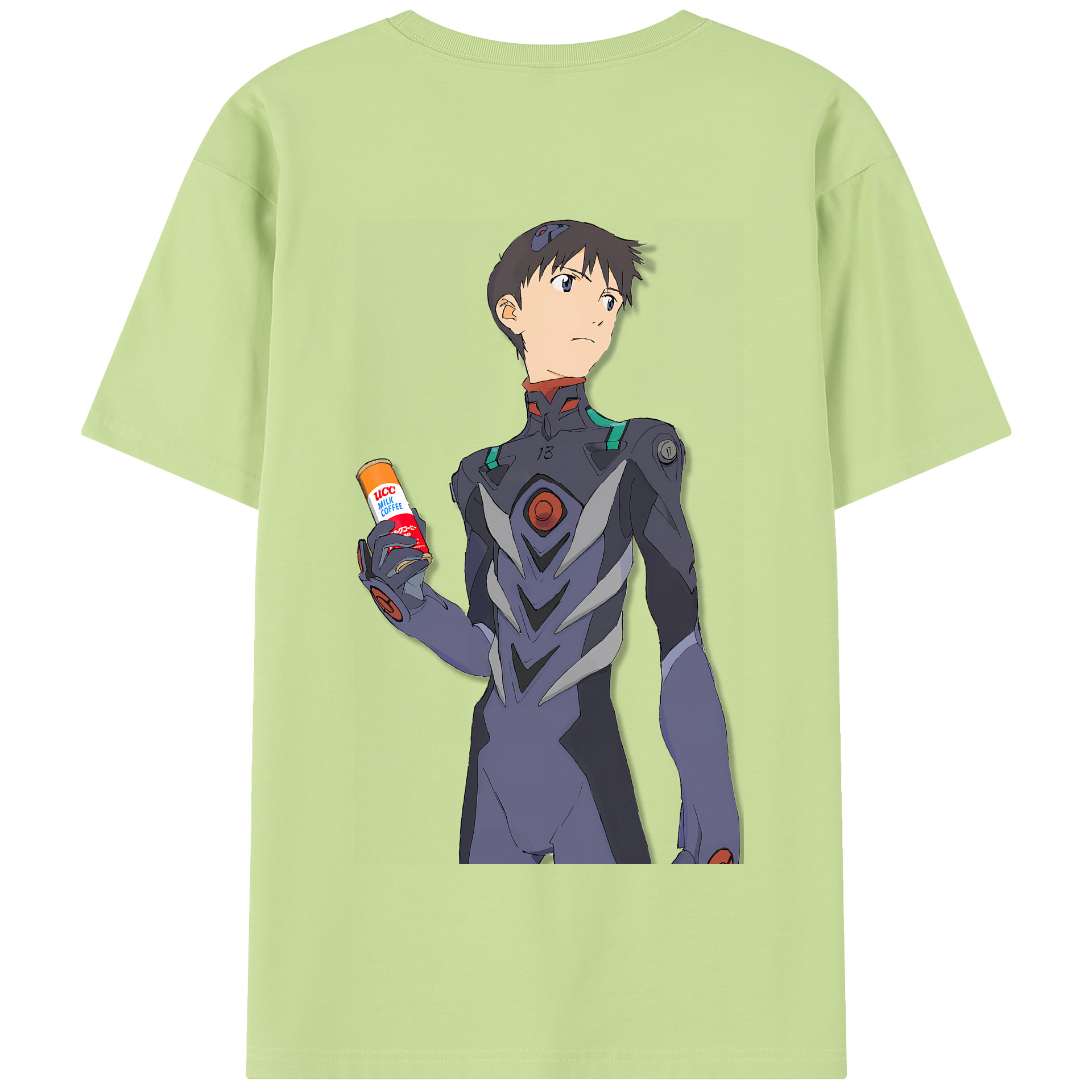 （画像用） EVA 新世紀エヴァンゲリオン 綿100％半袖Tシャツ（背面プリント）